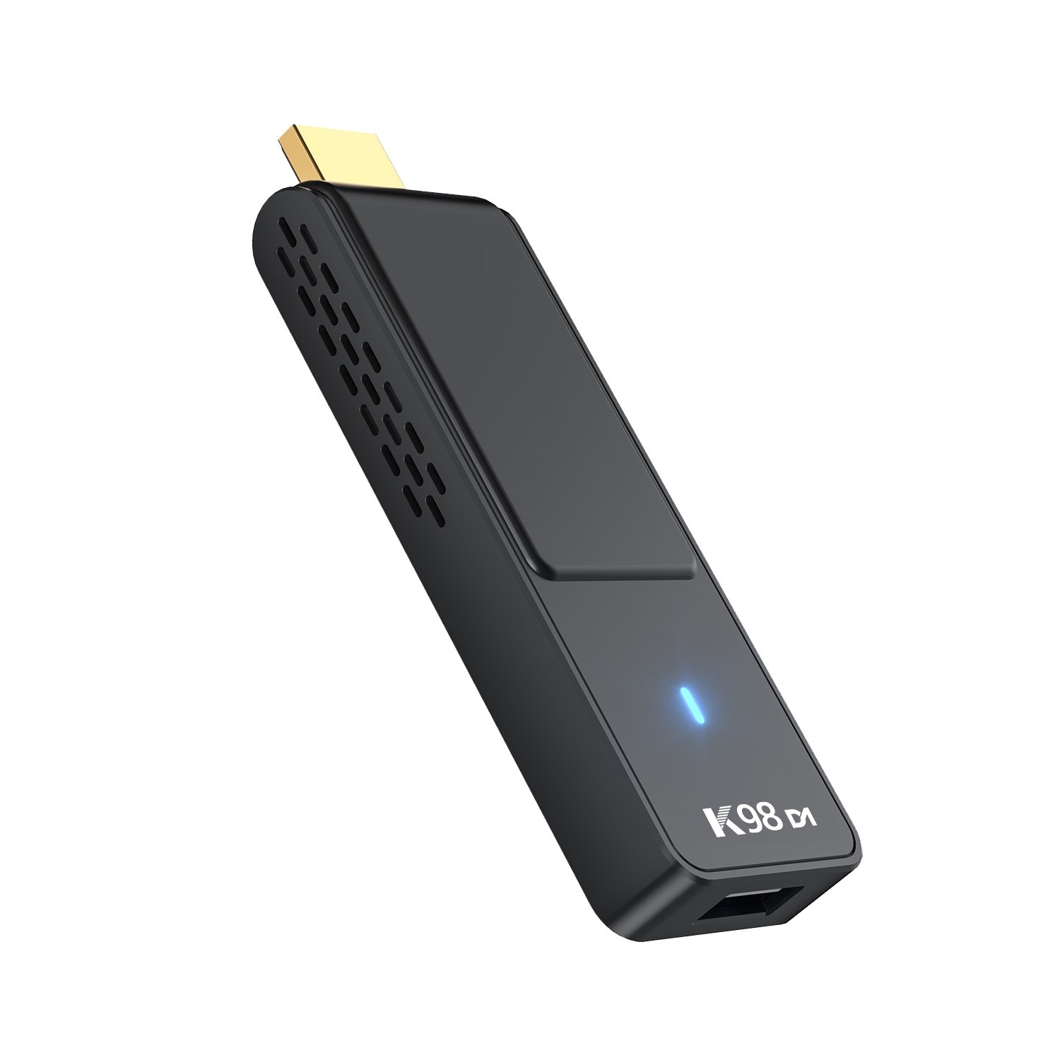 K98 D1 Android Tv Stick 4K HD 2.4G Wifi IR Remote Android 14 ATV RK3518 Bluetooth voice-activated remote