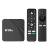 K98M Android TV Box - 4K HD Smart Streaming Set-Top Box with Google Voice Control for Home Theater