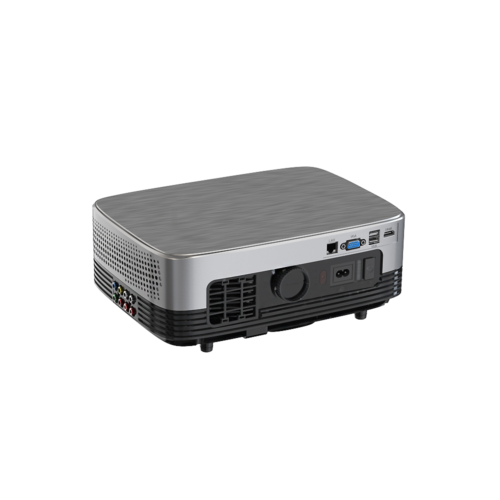K-S6 Native 1080p Smart 5g Wifi Android Projector 550 ANSI Lumen Home Theater Projector with Wireless Sync Screen