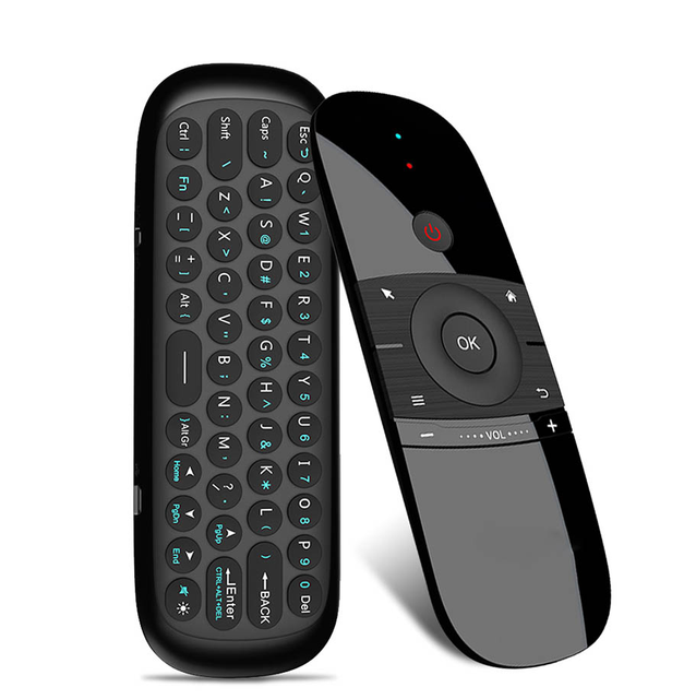 M8 Voice Remote control Air Mouse 2.4G Mini Wireless Keyboard IR learning Gyro Sensing lithium battery For android tv box