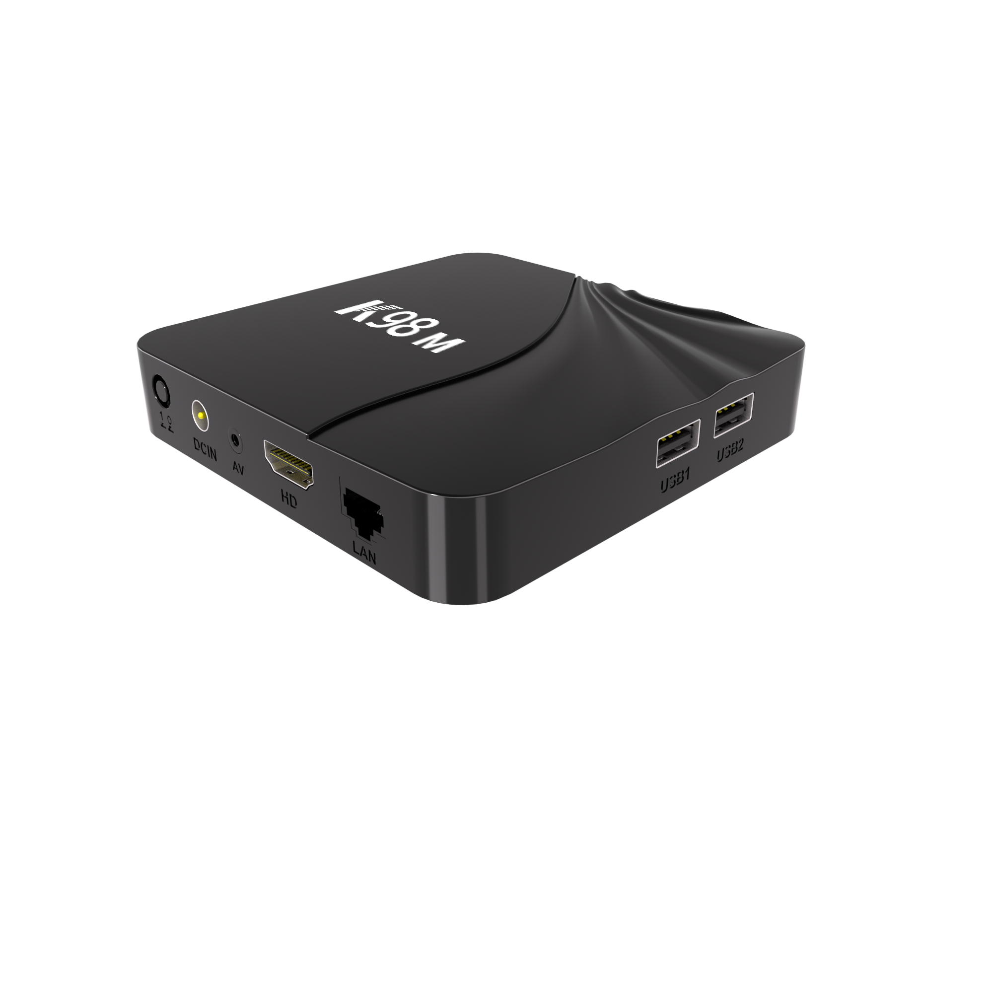 K98M Android TV Box - 4K HD Smart Streaming Set-Top Box with Google Voice Control for Home Theater