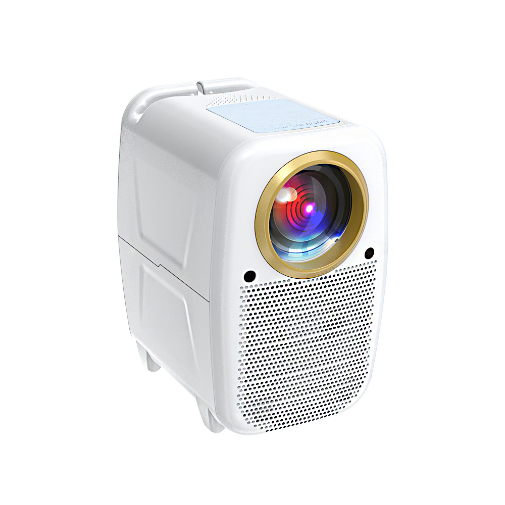 K6 Full HD 1080P Portable Projector 350 ANSI Lumen 2.4/5G Wifi Android 9 Projector with HD And VGA Interface LED Proyector